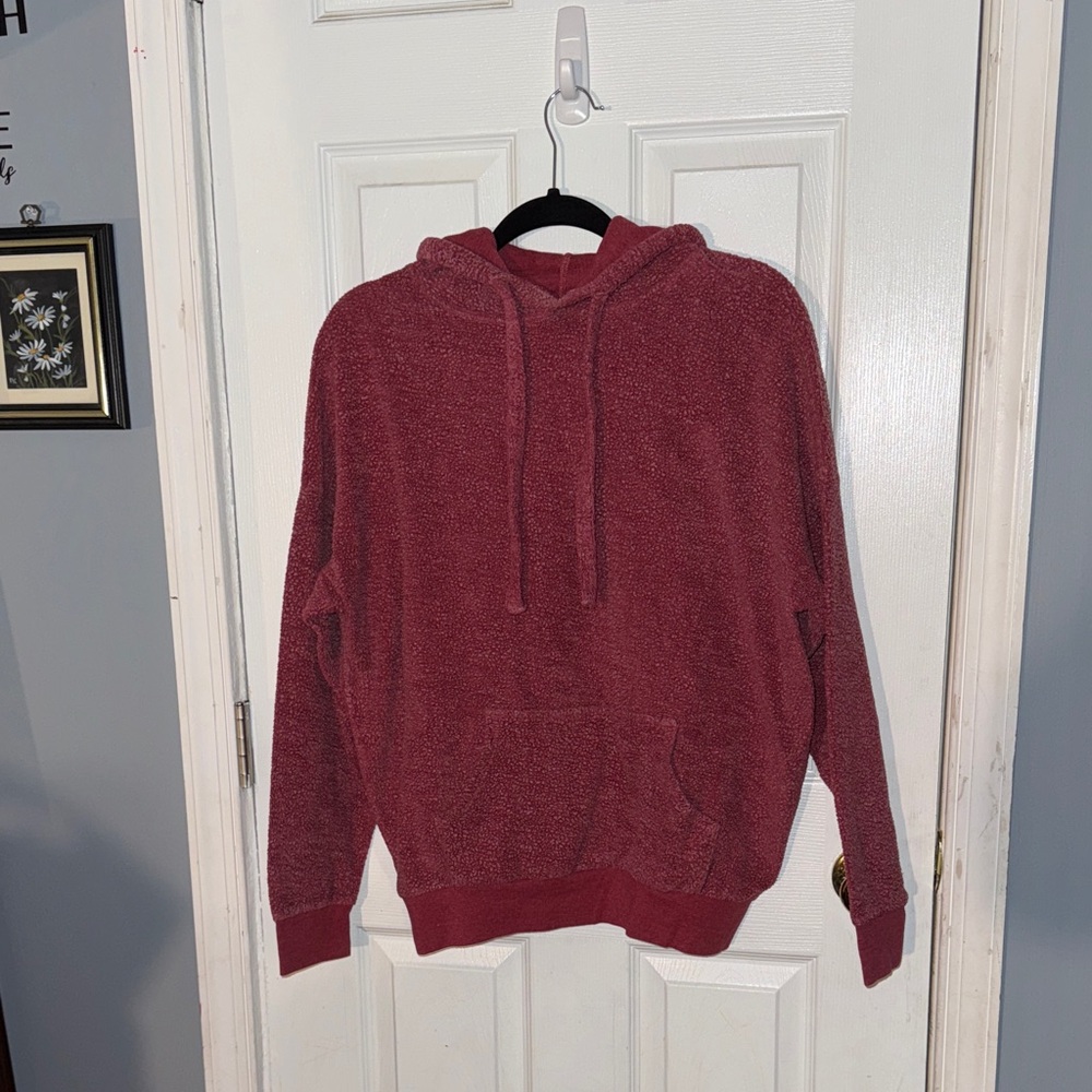 Soft Serve Clothing Maroon Hoodie Sweater